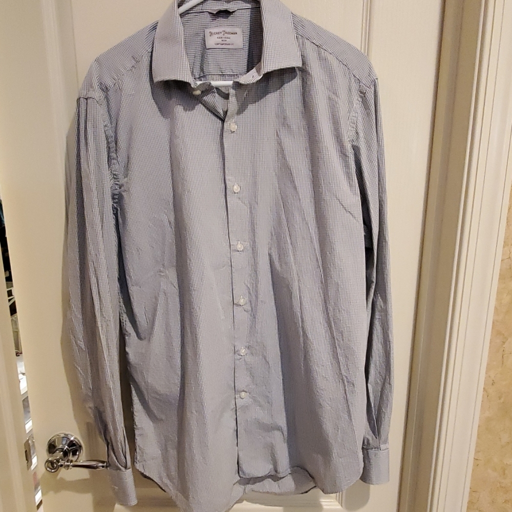 Men's Hickey Freeman button down shirt